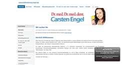 Desktop Screenshot of kieferchirurg-engel.de